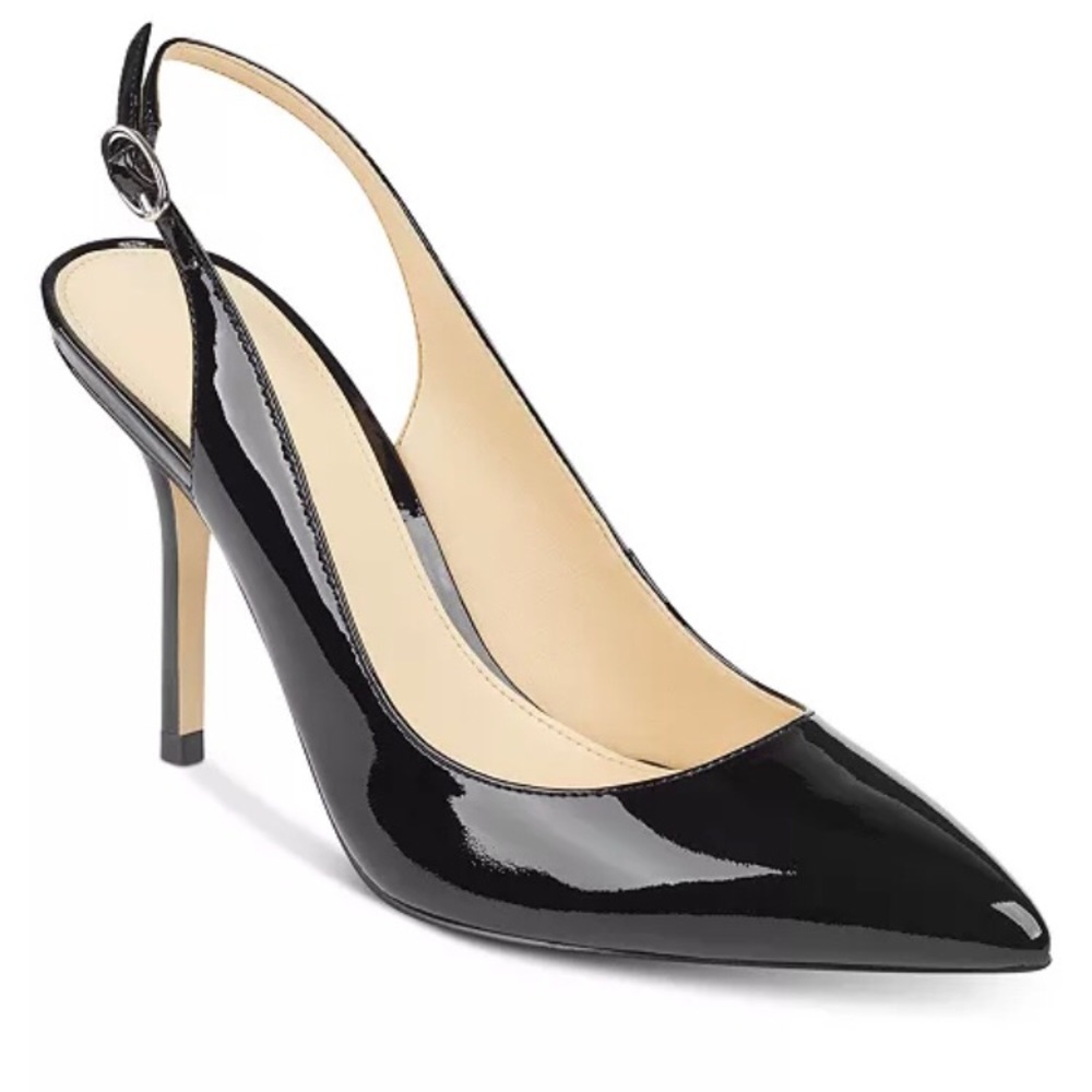 Brand new black patent heels 8M